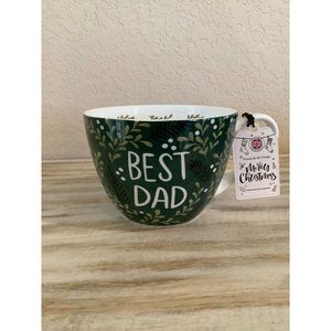 *NEW With TAGS* Portobello by Design "Best Dad" Mug